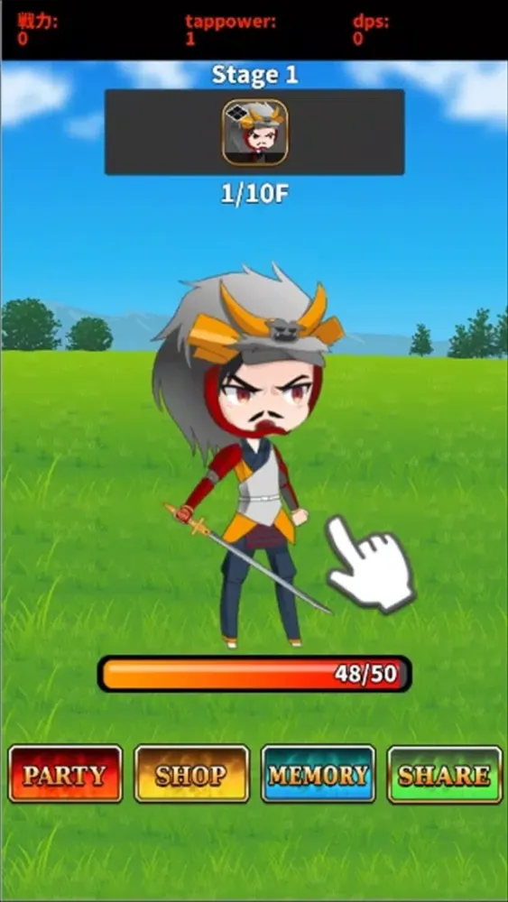 Zrzuty ekranu Sengoku Chronicle