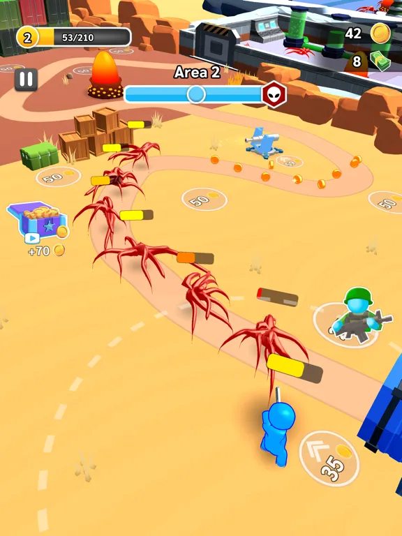 تصاویر Alien Defense - Save Area51 iPad 