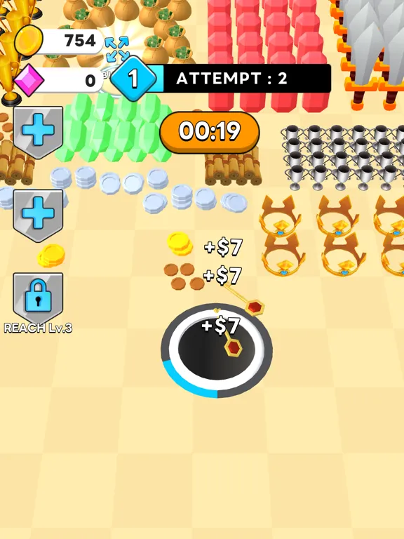 Money Hole! iPad  Ekran Görüntüleri
