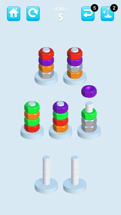 Nuts And Bolts Sort Screenshots
