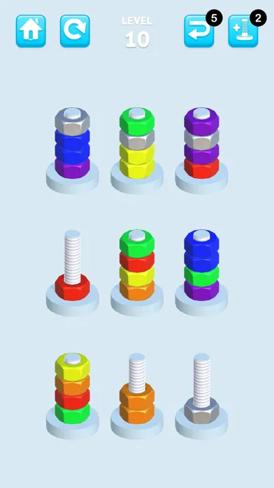 Nuts And Bolts Sort Screenshots
