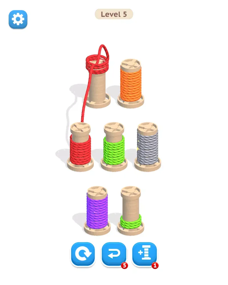 Rope Color Match 3D Screenshots