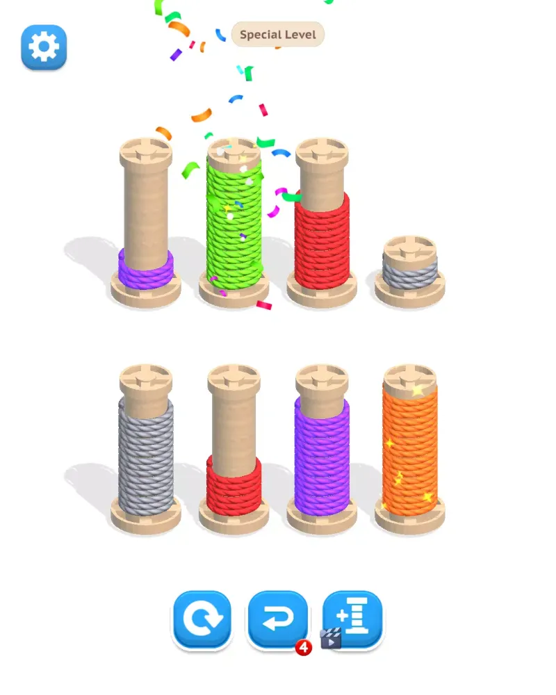 Rope Color Match 3D Screenshots
