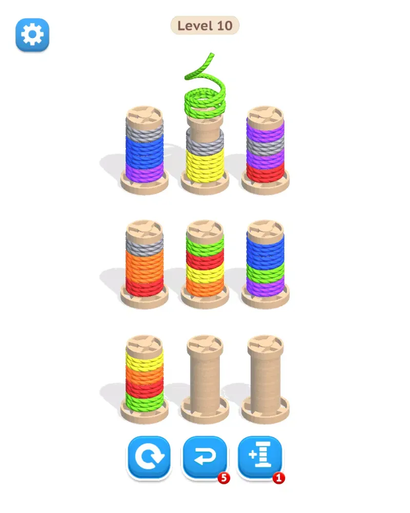 Rope Color Match 3D Screenshots