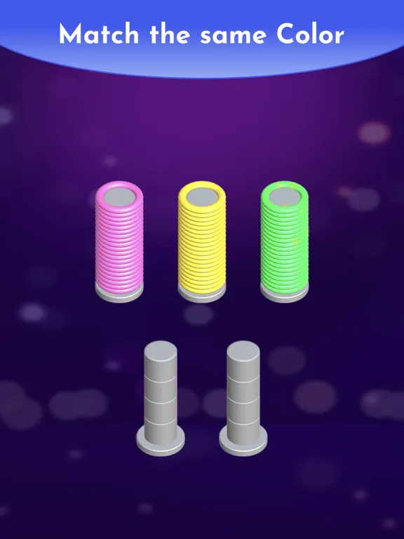 Tangkapan skrin Slinky Sort Puzzle iPad 