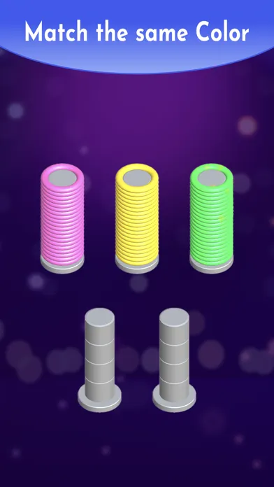 Tangkapan skrin Slinky Sort Puzzle