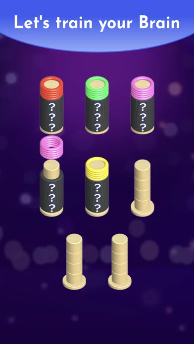 Tangkapan skrin Slinky Sort Puzzle
