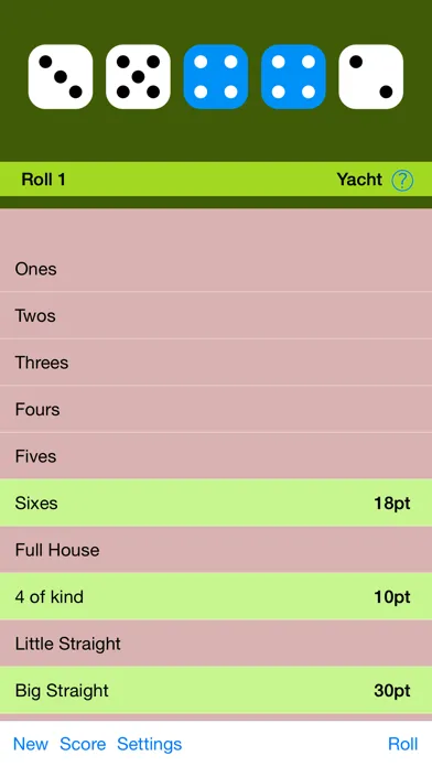 Ảnh chụp màn hình của Yacht Game