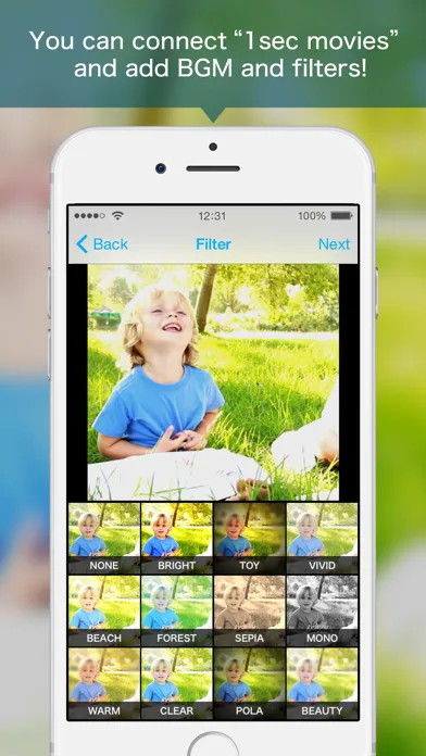 1secCamera:Clipbox স্ক্রিনশট