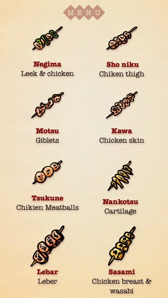 Capturas de tela do Perfect yakitori sticker