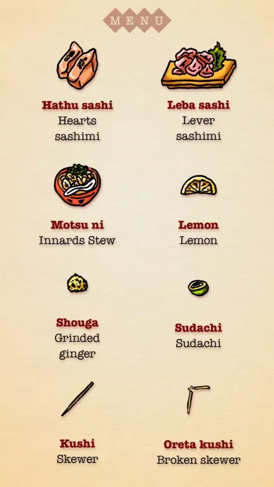 Capturas de tela do Perfect yakitori sticker