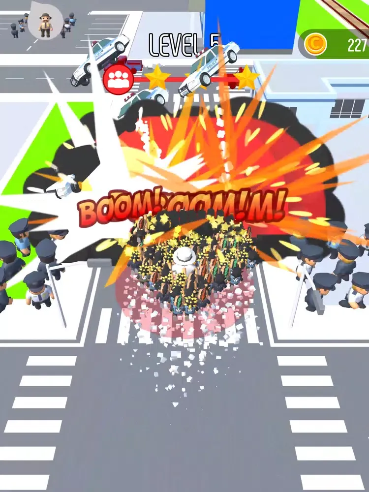 Crazy Crowd 3D iPad  Screenshots
