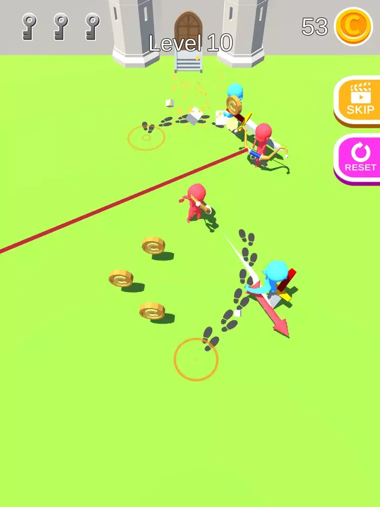 Captures d'écran de Draw Fight 3D iPad 