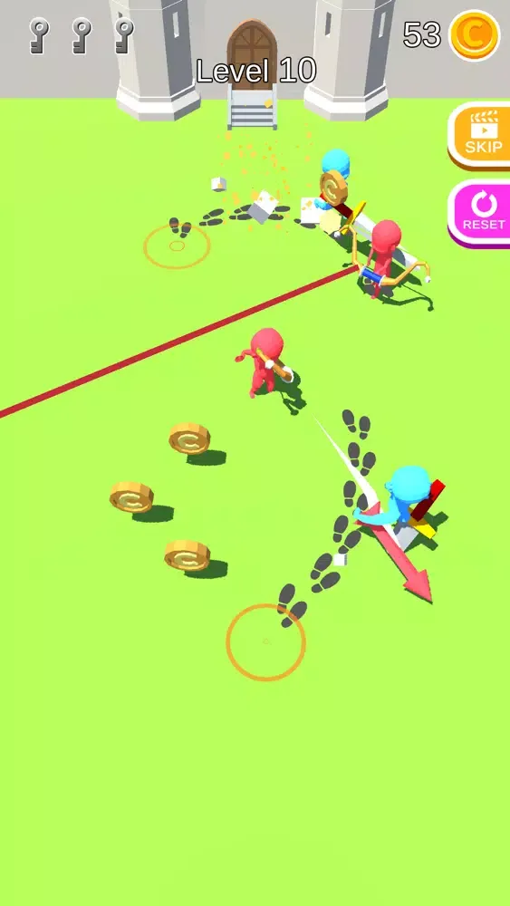 Captures d'écran de Draw Fight 3D
