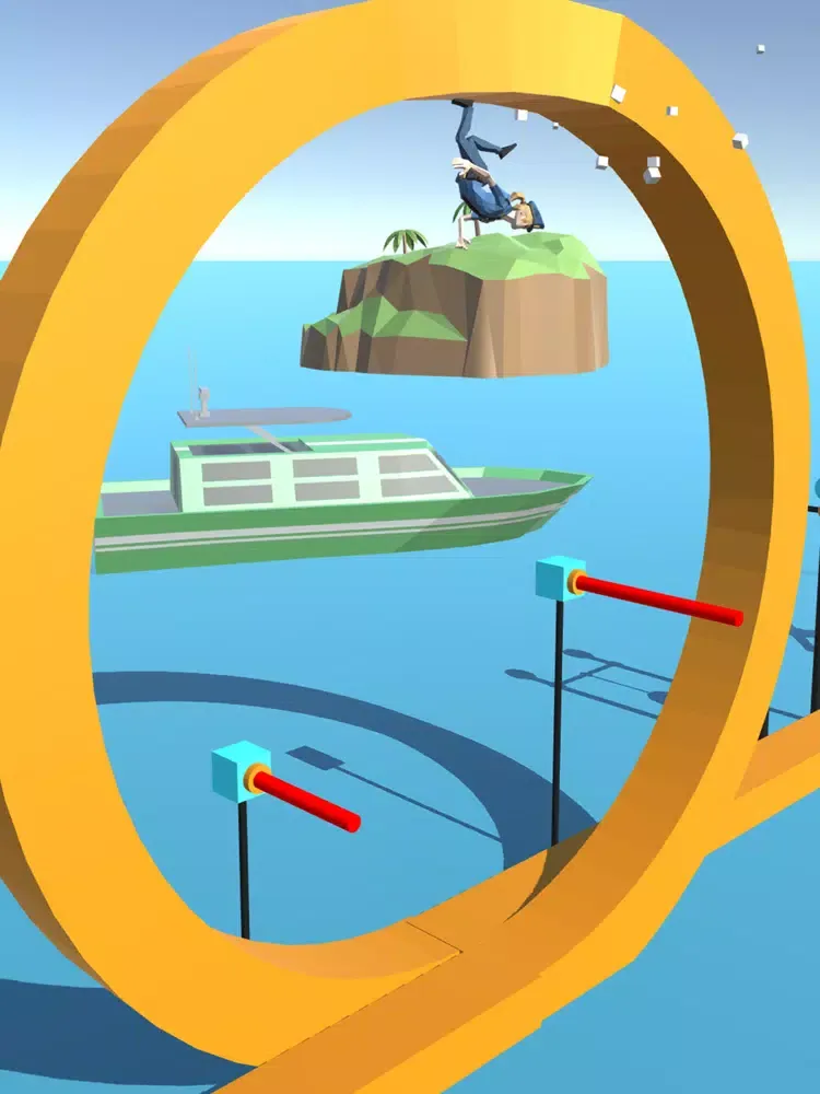 Capturas de pantalla de Fun Limbo Run 3D iPad 