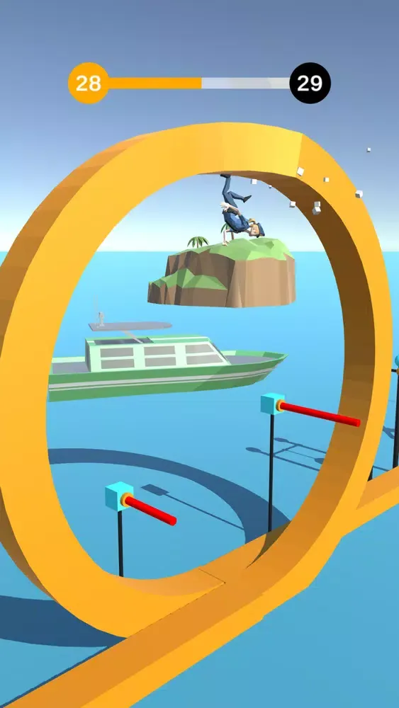 Capturas de pantalla de Fun Limbo Run 3D