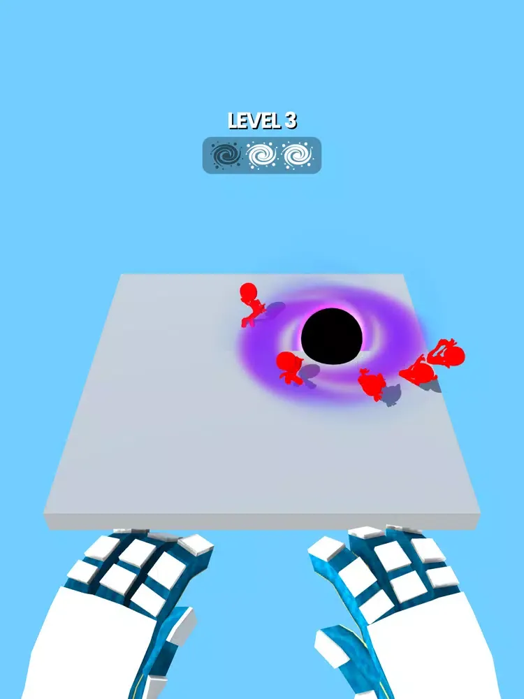Captures d'écran de Gravity Hole 3D iPad 