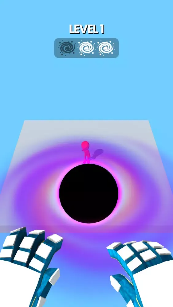 Captures d'écran de Gravity Hole 3D