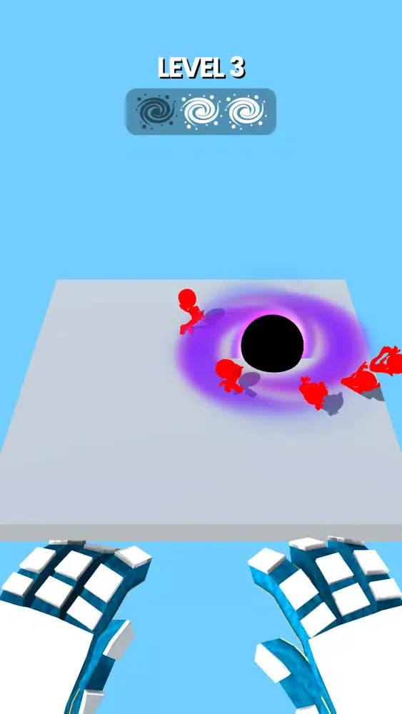 Captures d'écran de Gravity Hole 3D