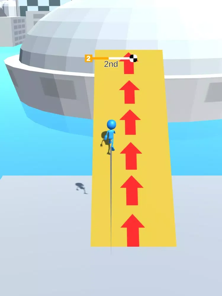 Tangkapan skrin Hang Glider Race iPad 