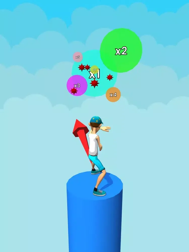 Ảnh chụp màn hình của Human Arrow 3D iPad 