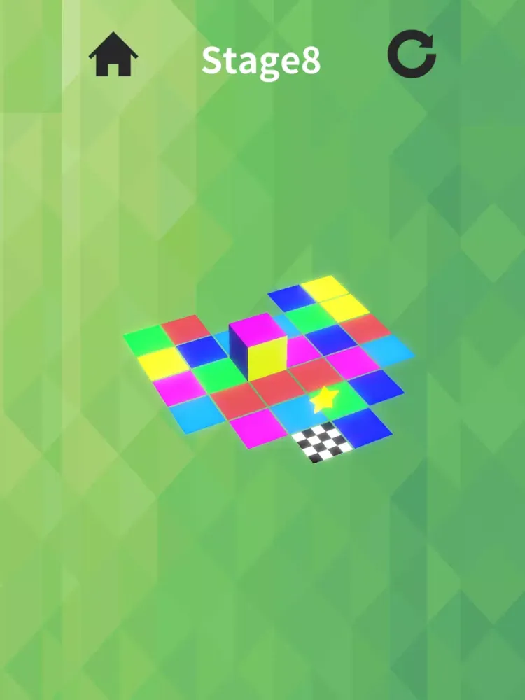 Tangkapan skrin Paint Roll Cube iPad 