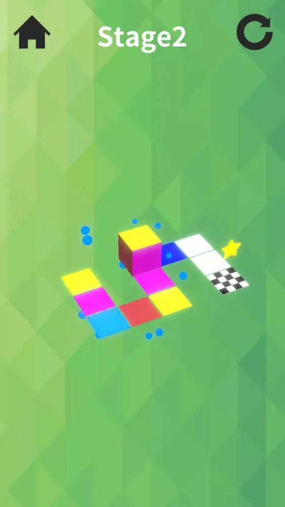 Tangkapan skrin Paint Roll Cube