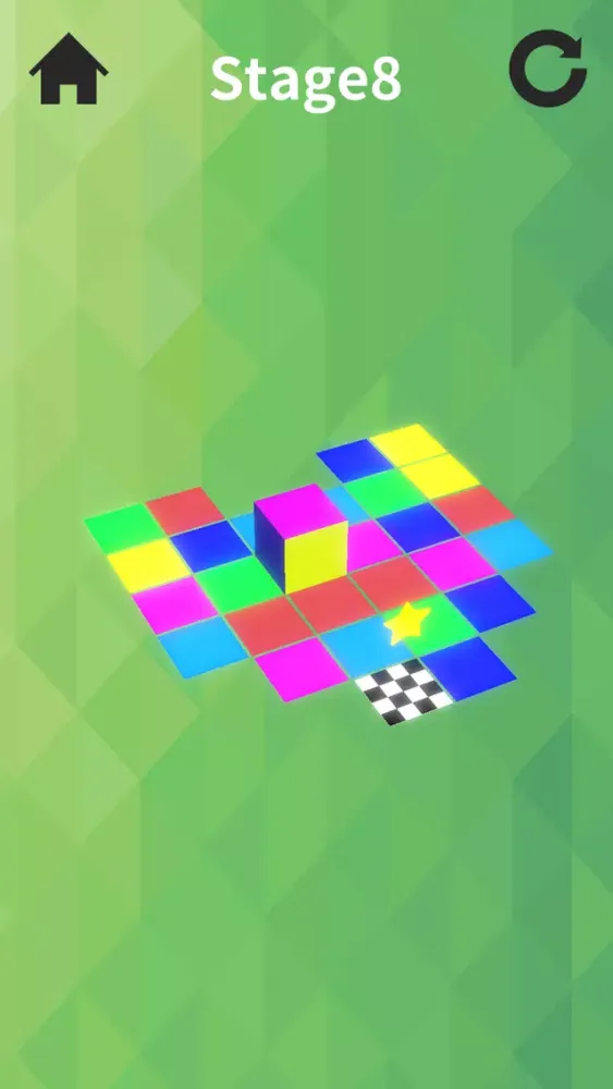 Tangkapan skrin Paint Roll Cube
