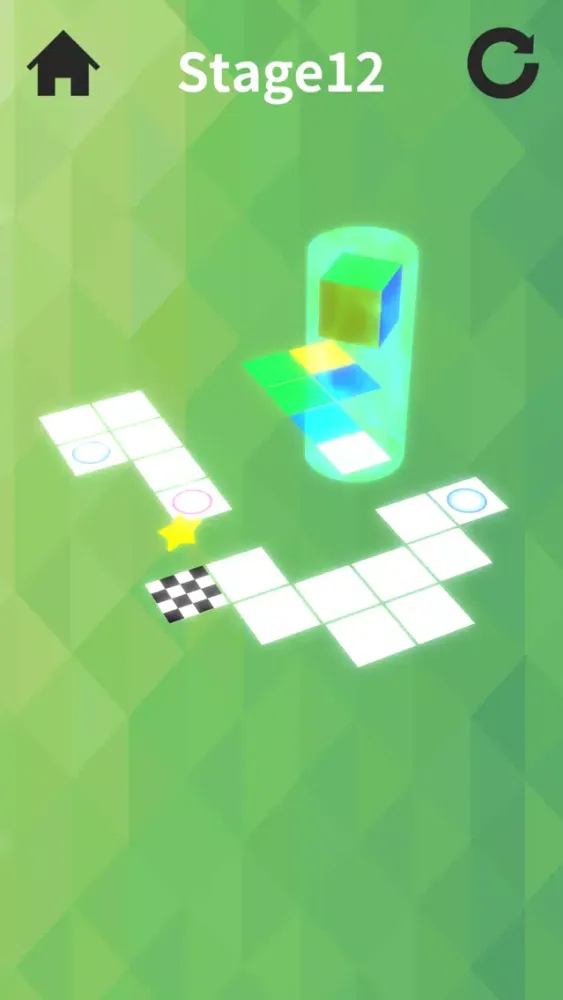 Tangkapan skrin Paint Roll Cube