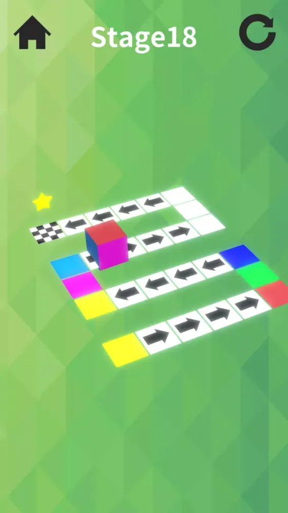 Tangkapan skrin Paint Roll Cube