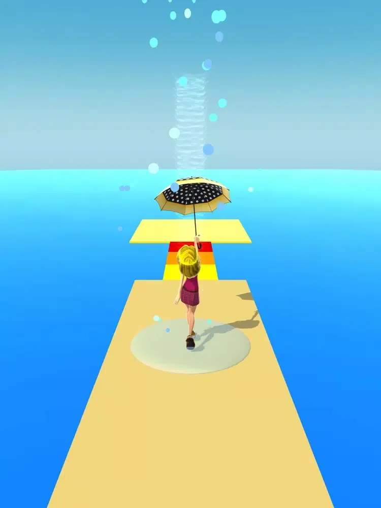 Capturas de tela do Parasol Runner iPad 