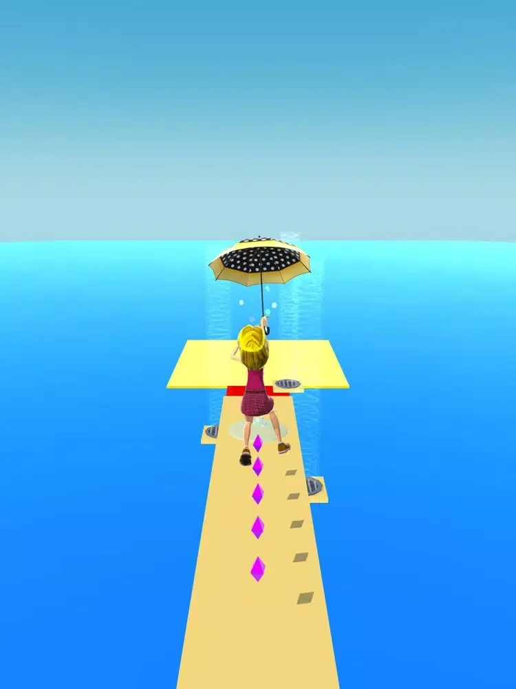 Capturas de tela do Parasol Runner iPad 
