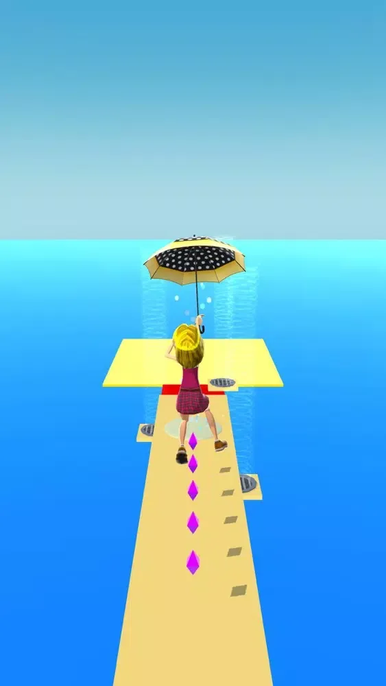 Capturas de tela do Parasol Runner