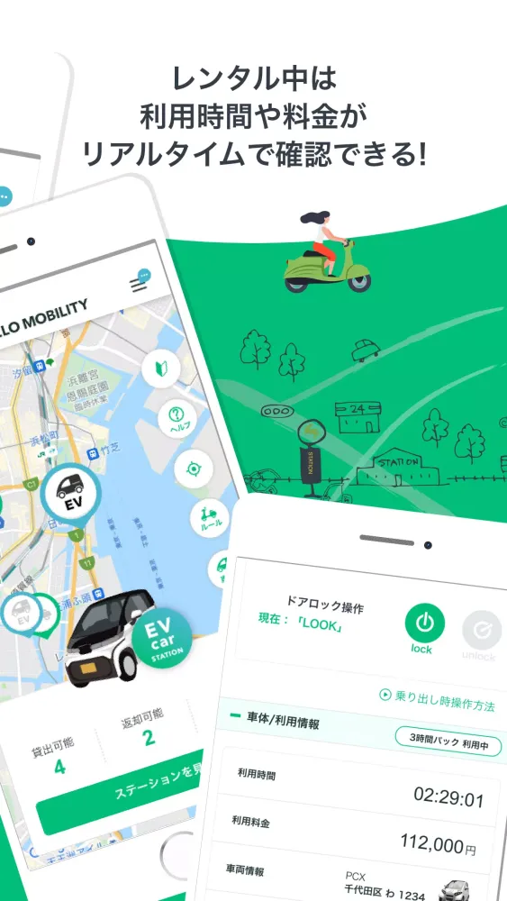 Capturas de tela do HELLO MOBILITY　
