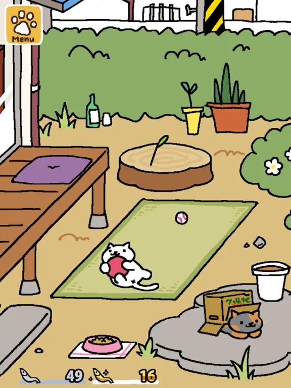 Ảnh chụp màn hình của Neko Atsume: Kitty Collector iPad 