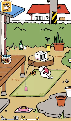 Capturas de tela do Neko Atsume: Kitty Collector