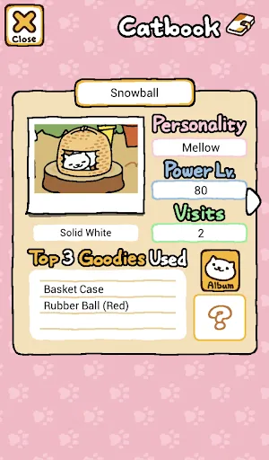 Capturas de tela do Neko Atsume: Kitty Collector