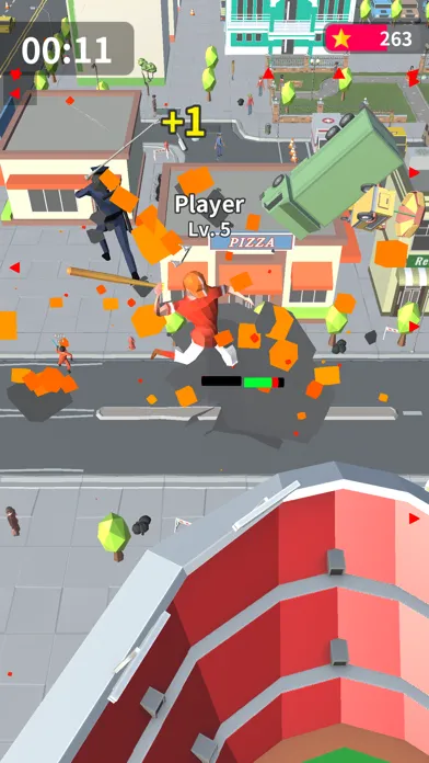 Capturas de tela do CrazySmash!
