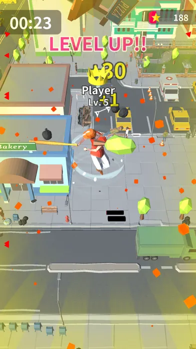 Capturas de tela do CrazySmash!
