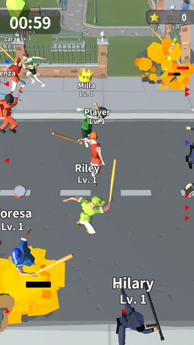 Capturas de tela do CrazySmash!