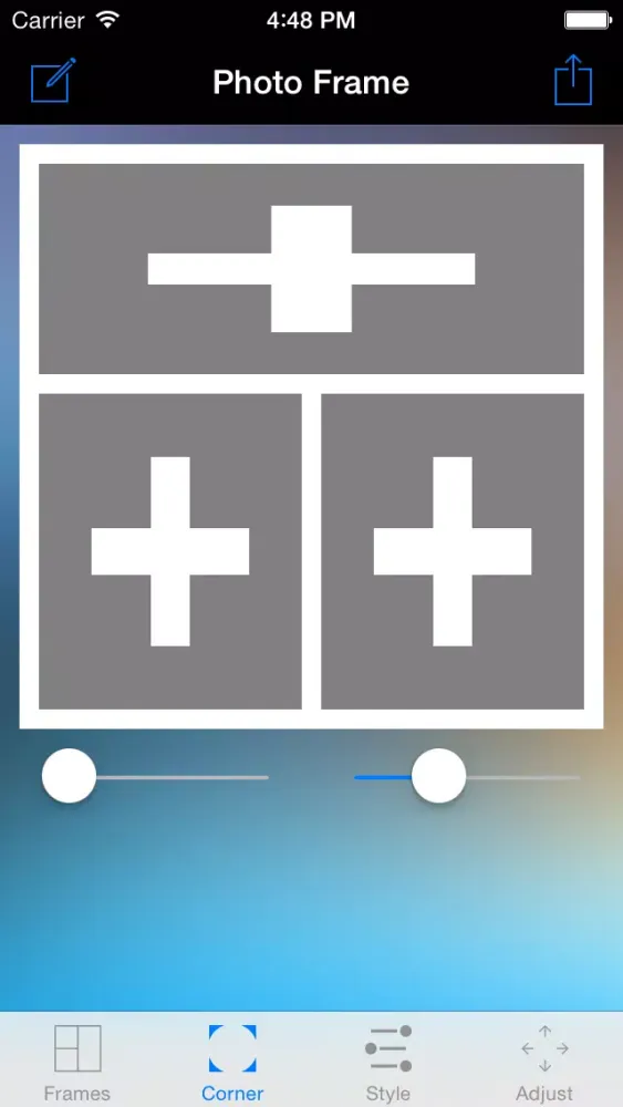 Capturas de pantalla de PhotoFriends - Social Photo Collages app