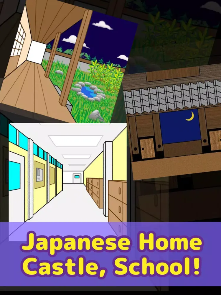 Capturas de tela do Three little YOKAI iPad 