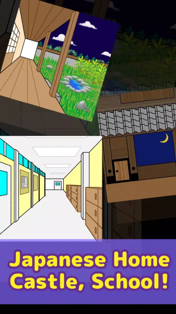 Capturas de tela do Three little YOKAI