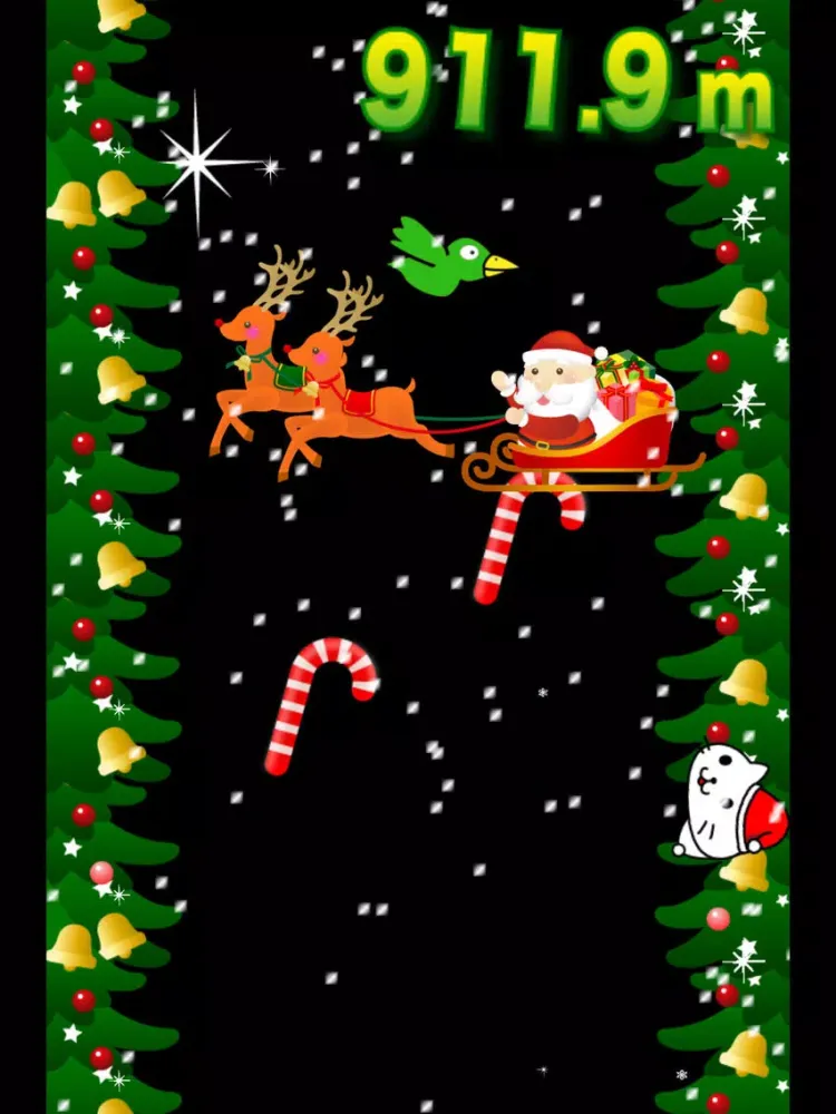 Kittens jump in Xmas iPad  Screenshots
