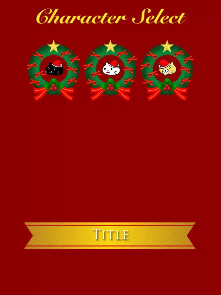 Kittens jump in Xmas iPad  Screenshots