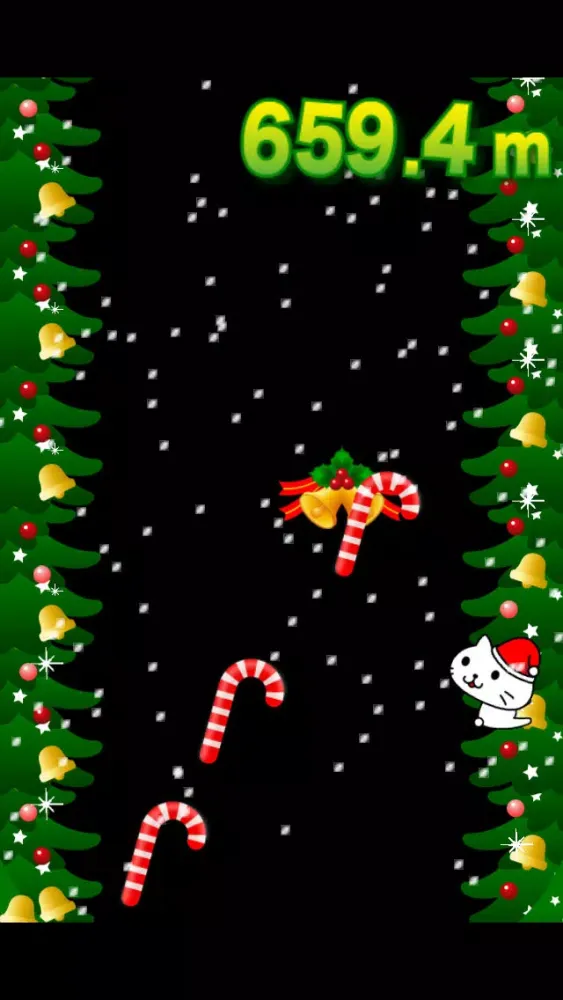 Kittens jump in Xmas Screenshots