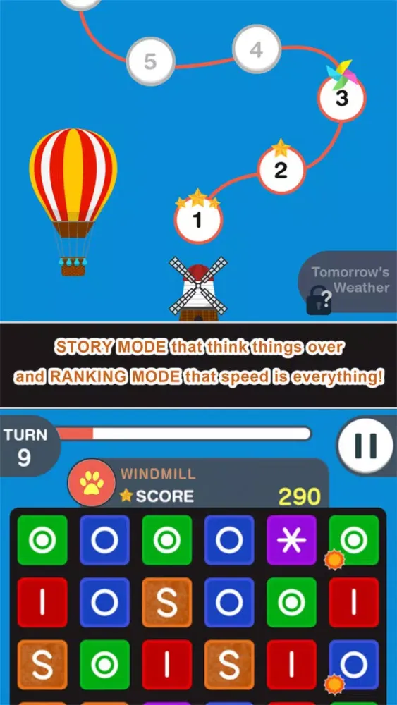 WINDMILL ~ 3 match puzzle game Ekran Görüntüleri