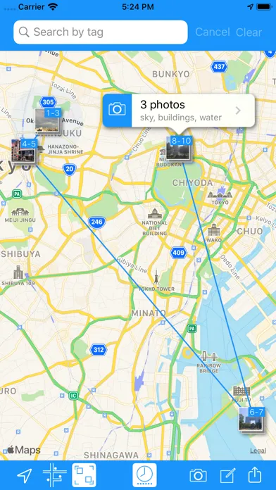 ภาพหน้าจอของ Photo Map Memo
