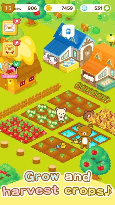 Screenshot di Rilakkuma Farm ~farming game~