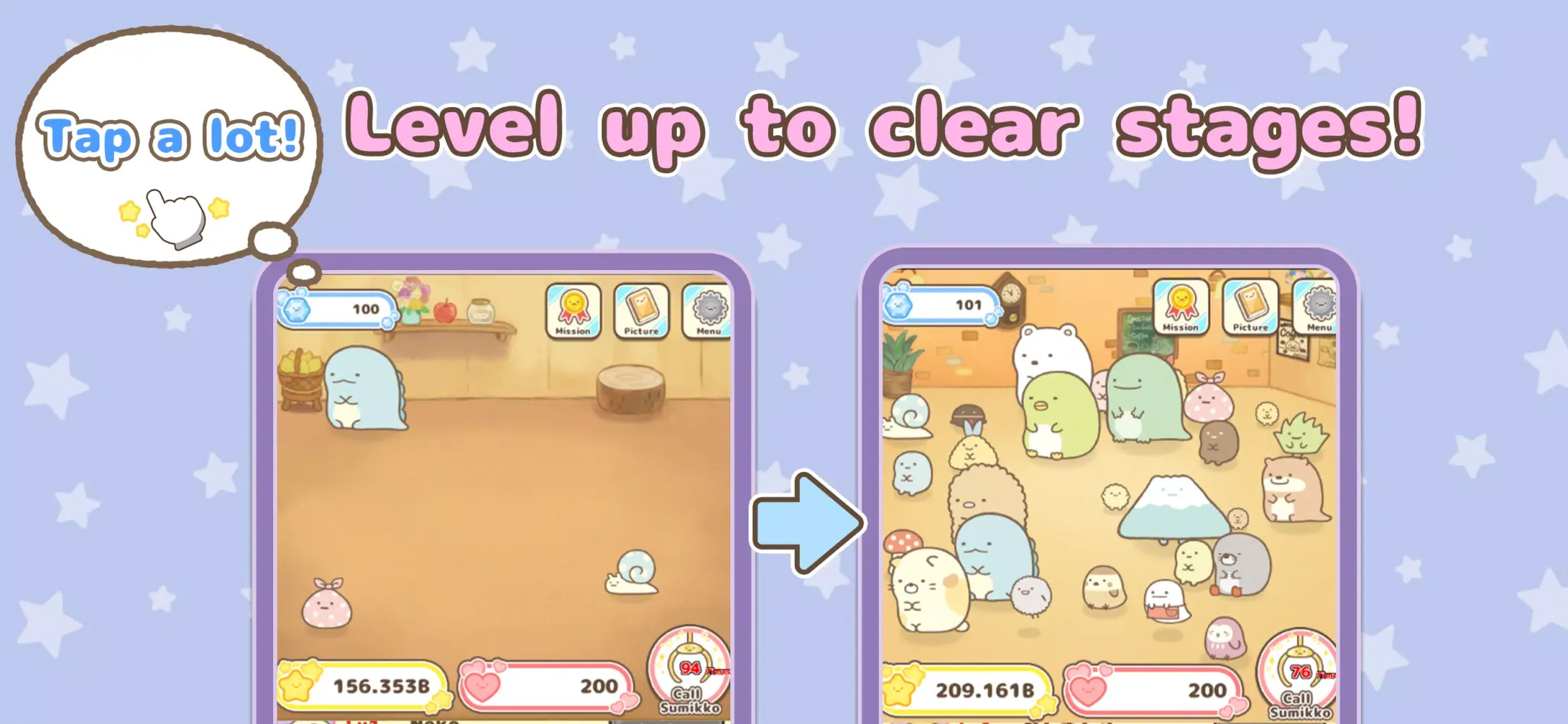 Sumikkogurashi Clicker Game应用截图